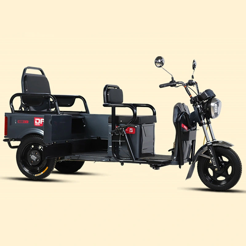 1000W High-Powered Electric Cargo Bicycles and Tricycles Three-Wheeled Auto-Tricycle