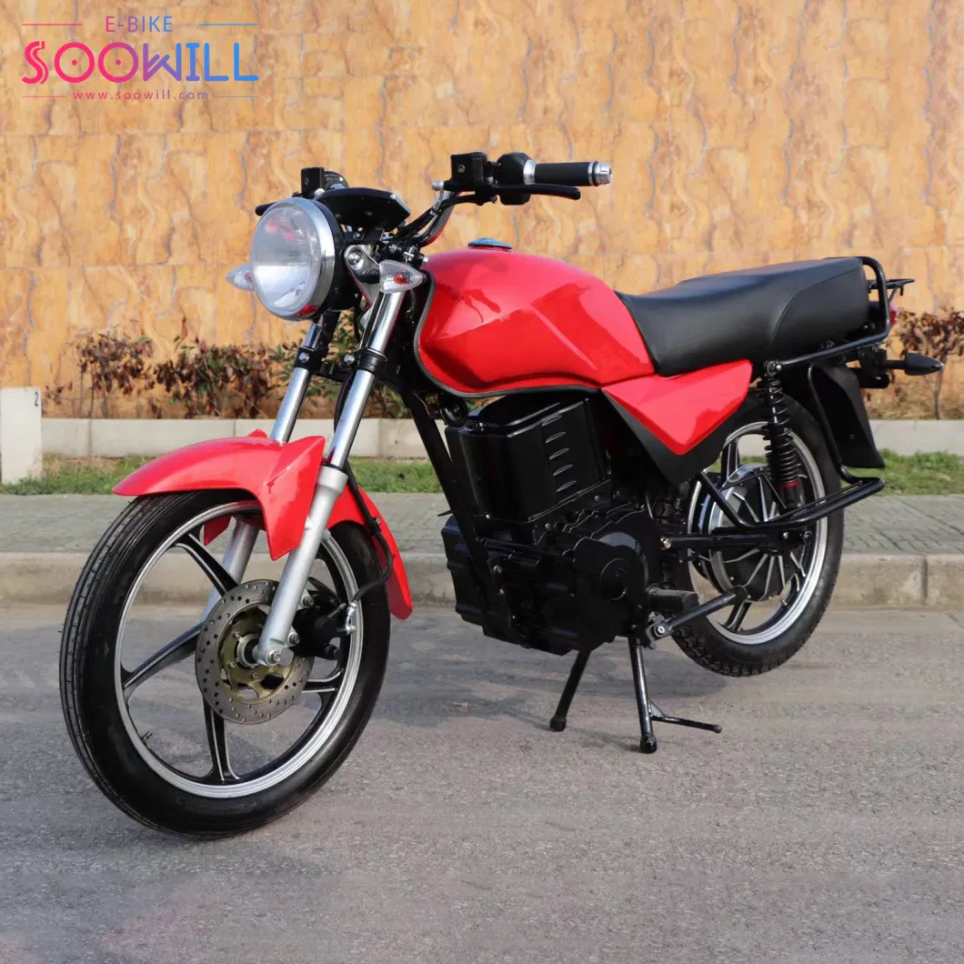 5000W Electric Motorcycle EEC Fashion Scooter E-Bike with 72V80ah Lithium Battery G8