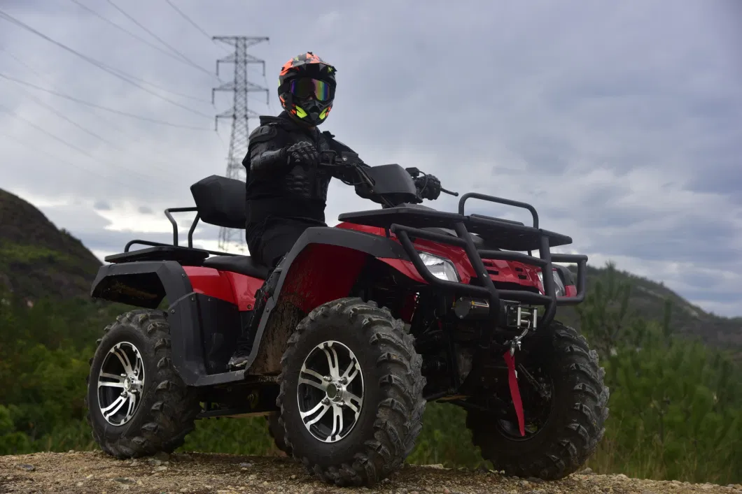 350cc Gas Electric CVT ATV 4X4 Farm ATV 200cc 250cc Adults Parts Accessories Quad Go Kart Cuatrimoto