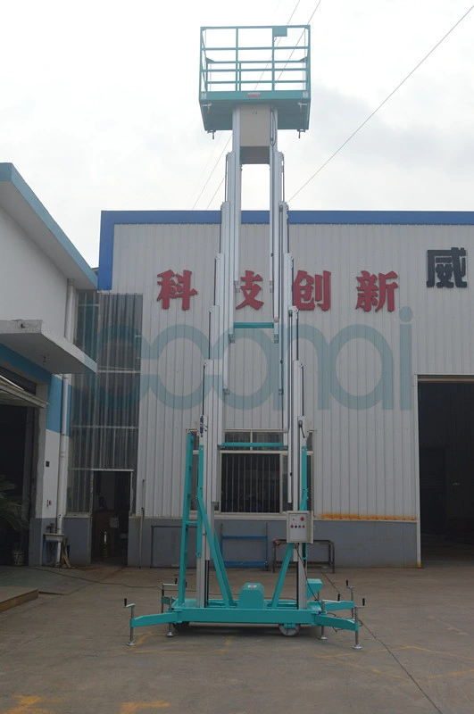 Quadruple Masts Aerial Work Platform Max Height of Platform (10m)