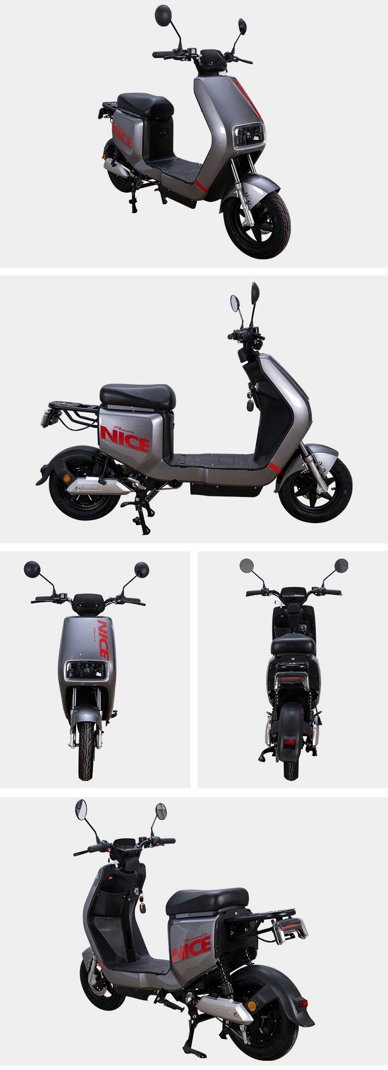 Motor Battery 4 Wheel Two Wheels off Road in Turkey Parts Cheap Foldable with Seat Mobility 2000W 60V Electric Bicycle