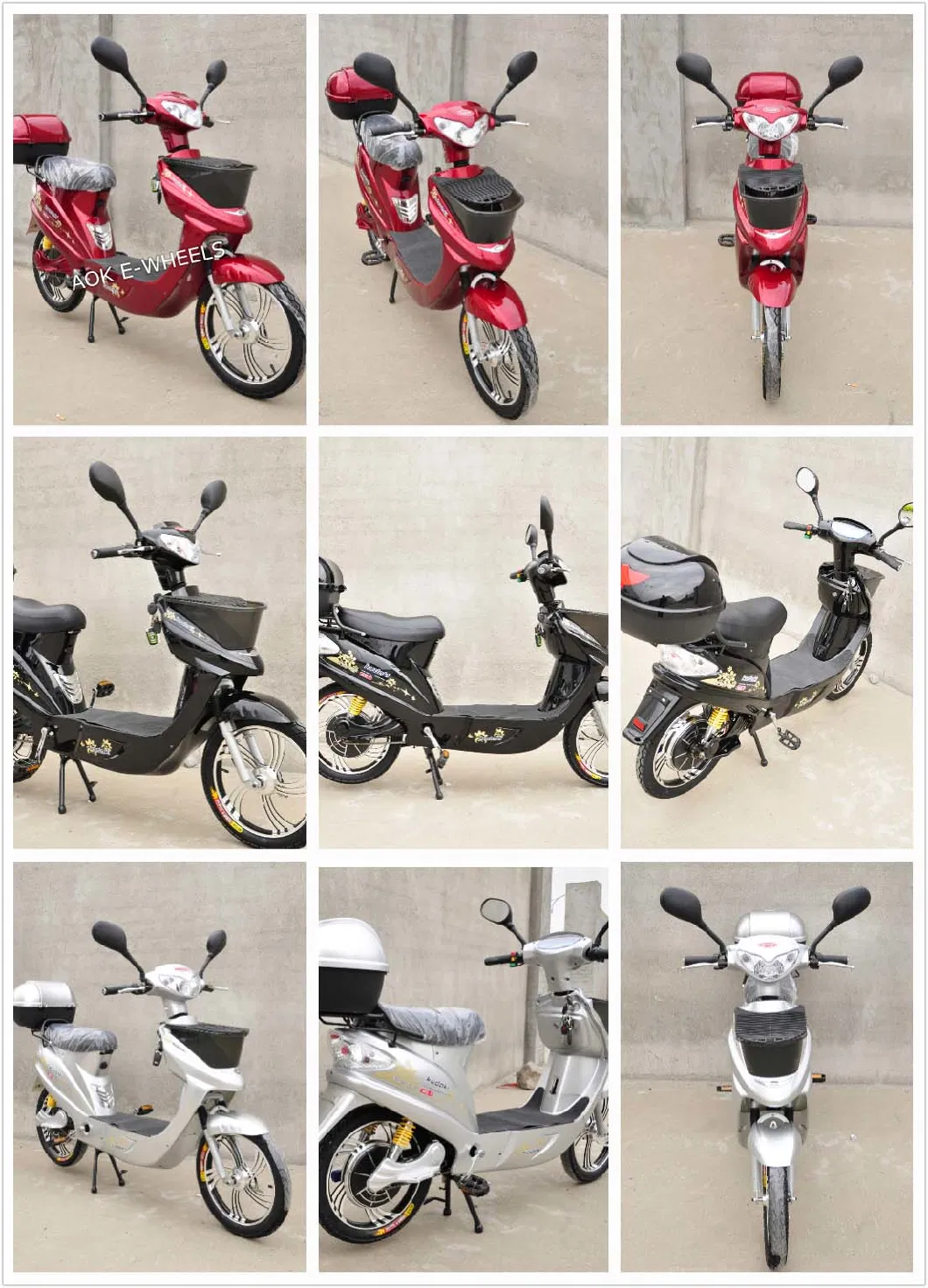 200W~500W Electric Bike with Pedal