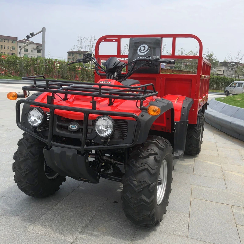 ATV 250cc 2WD with Bucket Shaft Drive Agricultural Vehicle Automatic Lifting Farm ATV