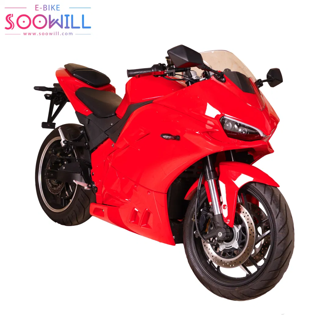 5000W Electric Motorcycle EEC Fashion Scooter E-Bike with 72V80ah Lithium Battery G8