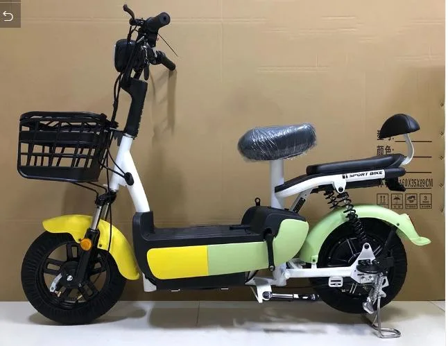 Chinese Factories Sell Two Wheeled Electric Bike Bicycles, with Multiple Styles Available for Both Men and Women