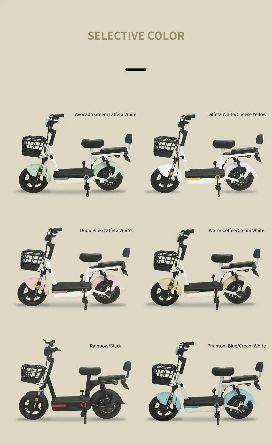 Two-Wheeled Battery Car Double Small Electric Motorcycle