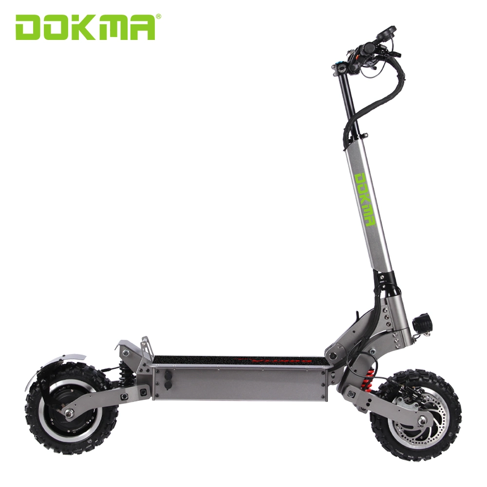 Dokma Electric Scooter Dkm 11 Inch 72V 7000W Adult High Speed 90km/H off-Road Dual Drive Folding Electric Vehicle
