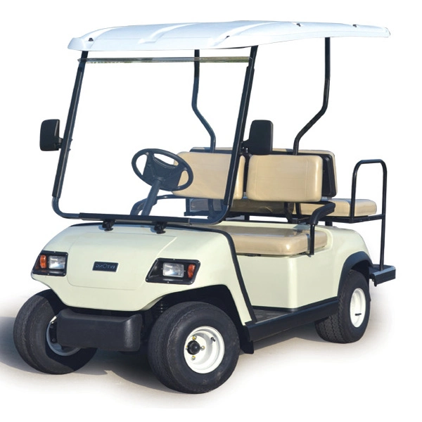 Fashion Shape Design Four-Wheeled Lithium Battery Powered 4 Passengers Vehicle Golf Cart (LT-A2+2)