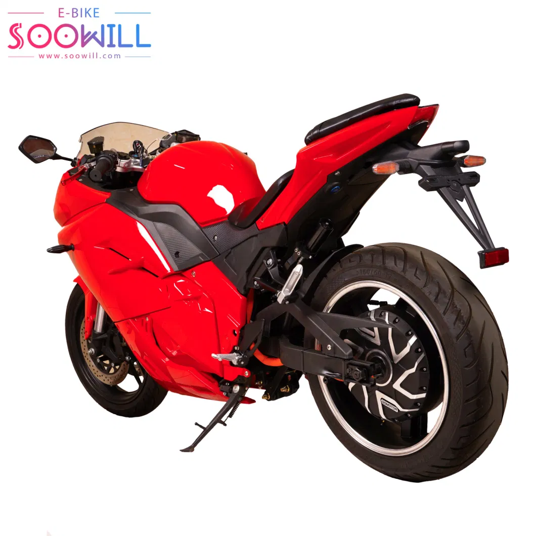 5000W Electric Motorcycle EEC Fashion Scooter E-Bike with 72V80ah Lithium Battery G8