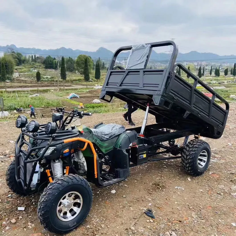 ATV 300cc Mountain Farmer Car Four-Wheeled Cargo Dual-Purpose Motorcycle Truck Farm ATV