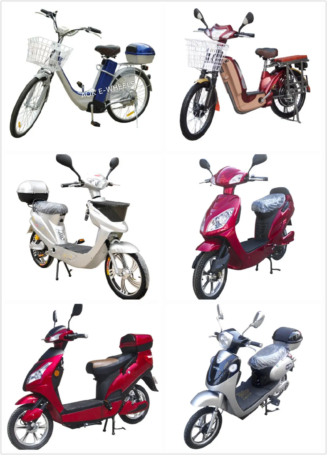 200W~500W Electric Bike with Pedal