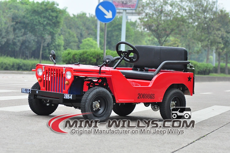 Factory Direct Buy 500W 800W 1000W 1500W 2000W Electric Mini Jeep Willys