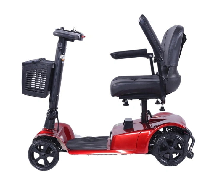 China Cheap 250W Transaxle Motor Folding Four-Wheel Electric Mobility Scooter, Escooter, Electric Vehicle for The Old and The Disable (MS-002)