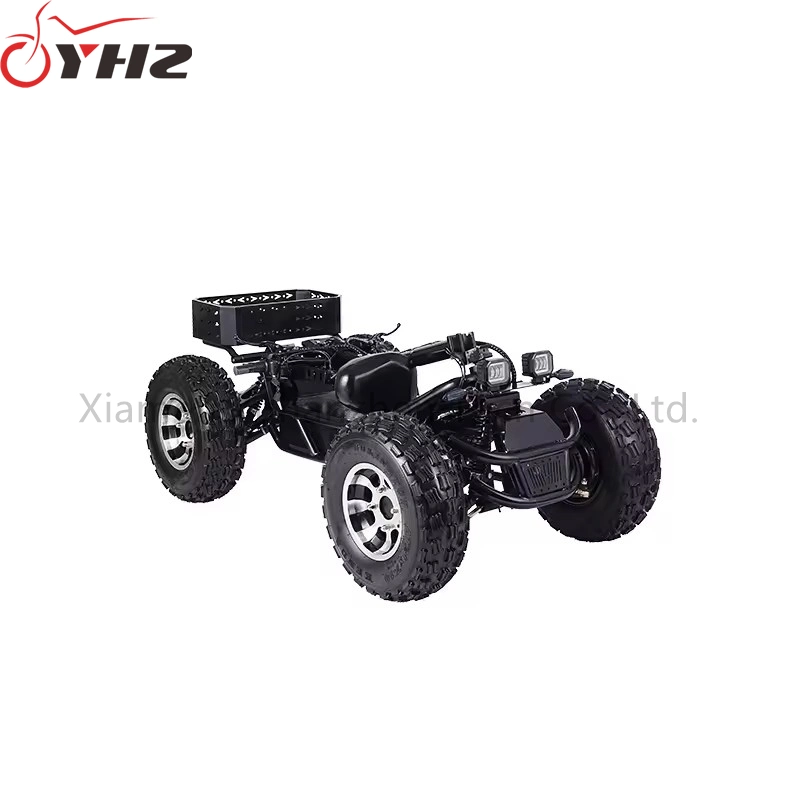 Four Drive 6000W Electric ATV off-Road 4-Wheel Foldable Scooter with Lithium Battery