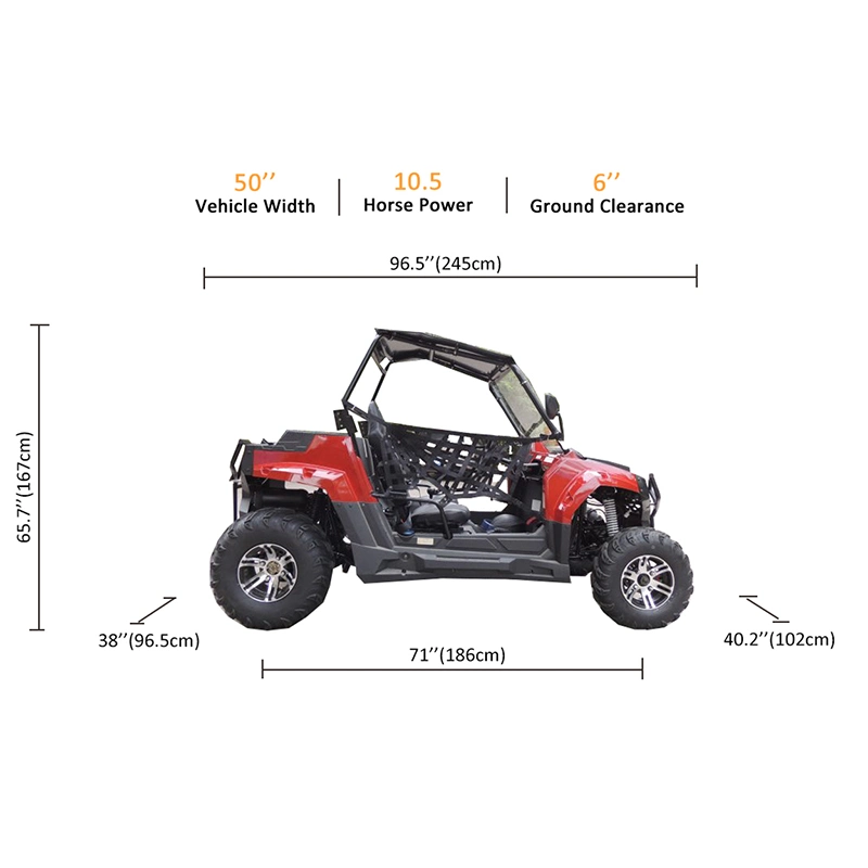 EPA 200cc ATV Quad Electric Dune Buggy UTV