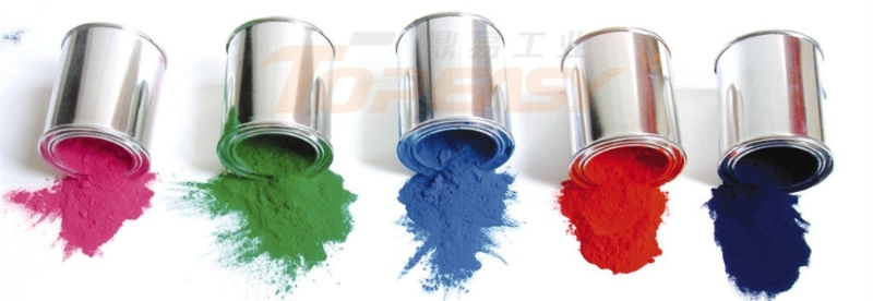 Pantone Satin Gloss Epoxy Polyester Blue Powder Coating