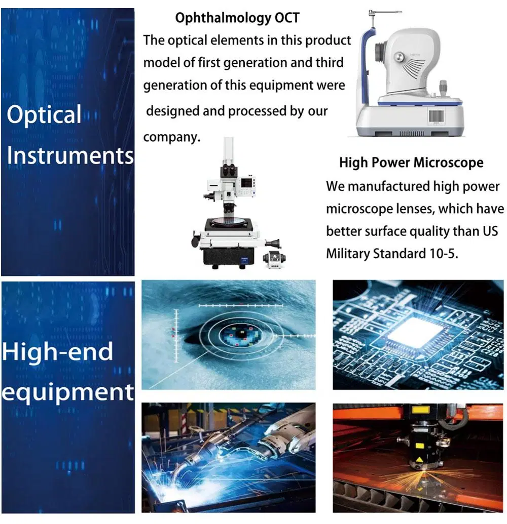 Customized Optical Hard Coated Glass Convex Lens for Imaging/Sensor/Laser