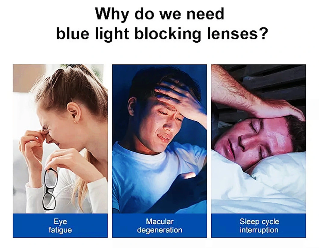 Eyeglass Lens Manufacturers 1.56 UV420 Blue Cut Round Top Hmc Eye Glasses Lens Optical Lenses
