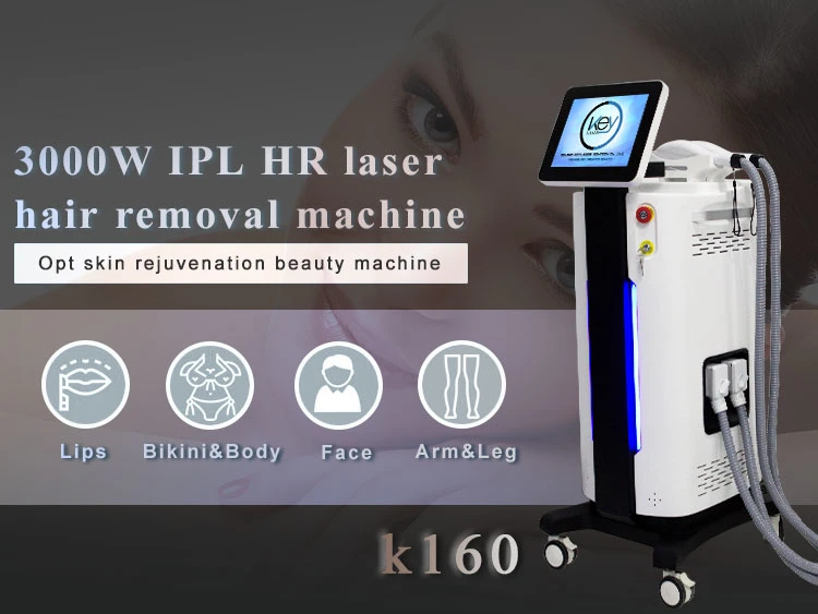 Kpl Elight IPL Laser Hair Removal Sr RF ND YAG Laser Sr Hair Removal IPL Kpl Skin Rejuvenation Machine