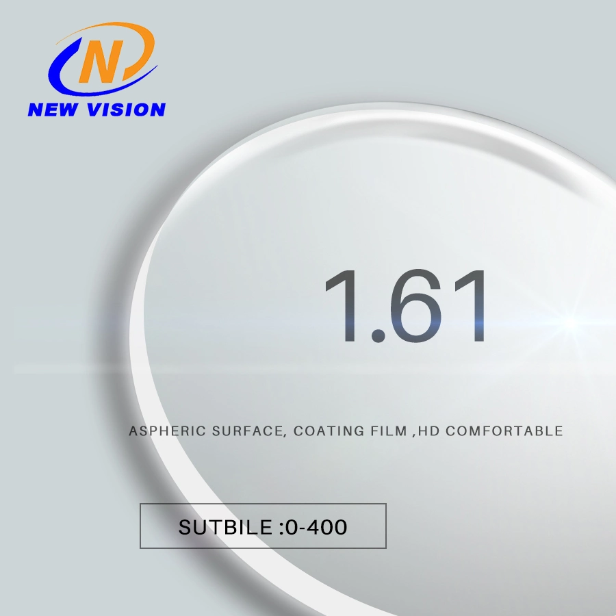 Finished 1.61 Mr-8 Photochromic Photogray UV Protection Optical Lens