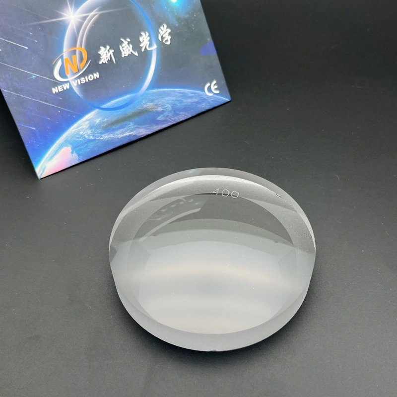 1.50 Semi-Finished Single Vision UV++ Uncoated Resin Optical Lens 400b