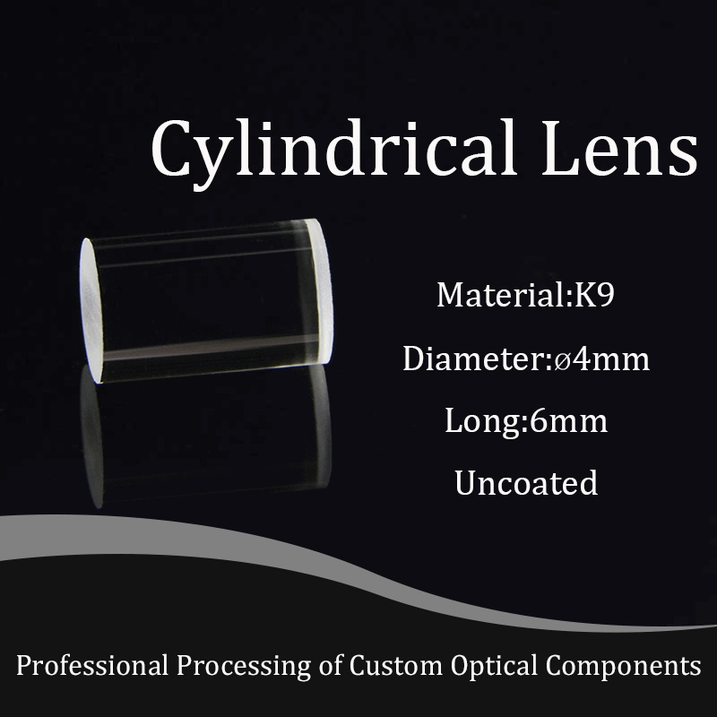 Custom-Made Sapphire Quartz Jgs1 Glass Laser Round Cylindrical Rod Lens