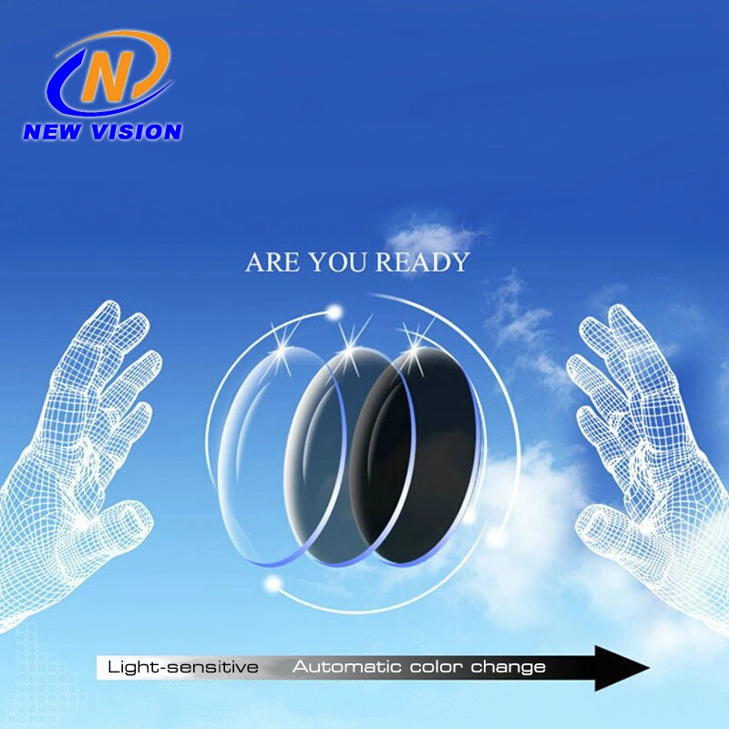 1.56 Photochromic Coating Optical Lens, High Impact Resistant Pgx Ophthlamic