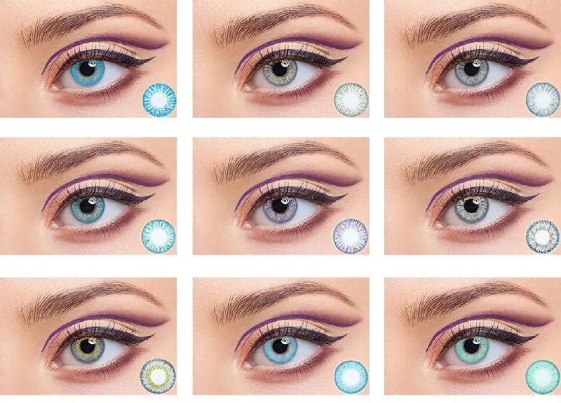 Hot Style Wholesale Color Contact Lens Soft Natural Look China and South Korea Factory/Can OEM or ODM
