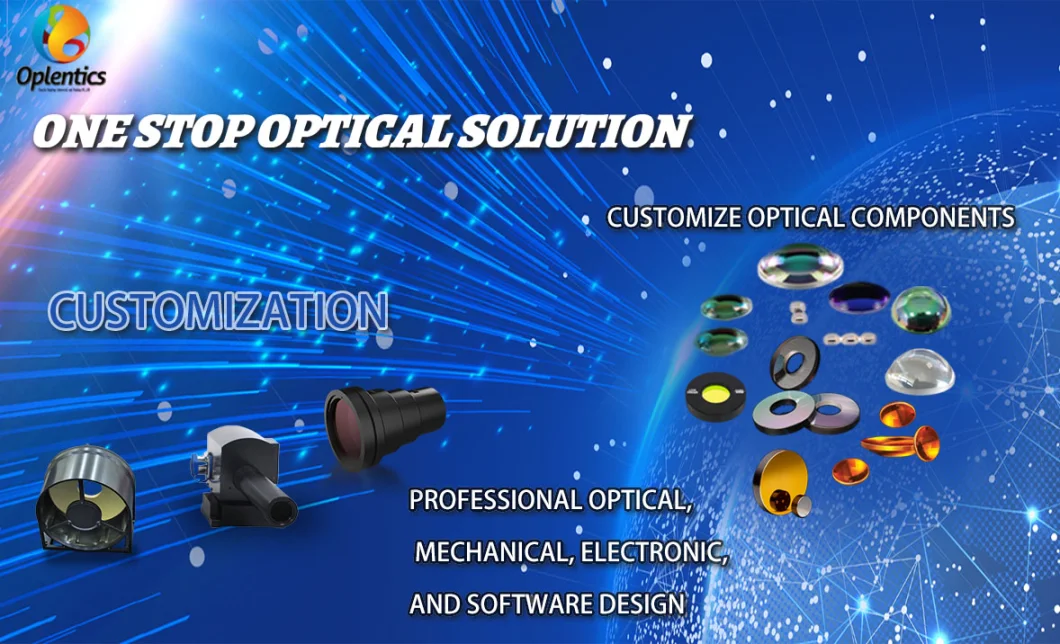 Custom-Made S-Nph3 Optical Glass Glued Triplet Lens for Lab Equipment