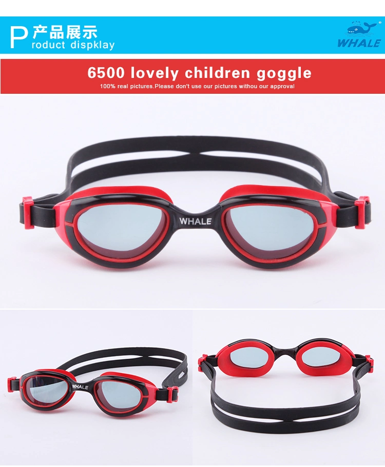 Junior Swimming Goggles Mirror Coating Anti-Fog PC Lens