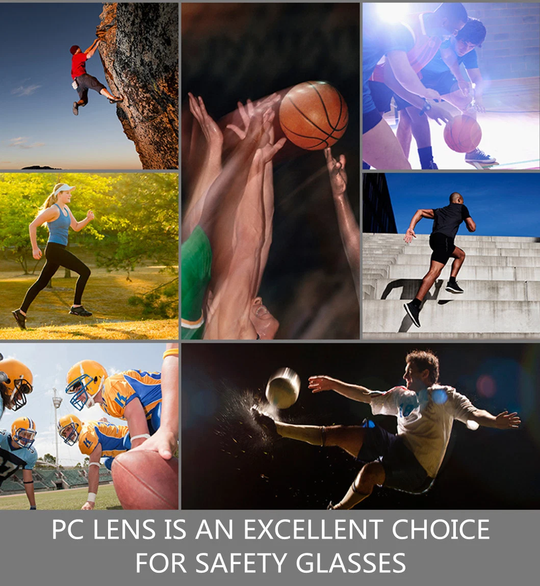 1.59/1.591 PC Polycarbonate Hmc Anti Scratch Lens Impact Resistance for Children Eyeglasses Lens
