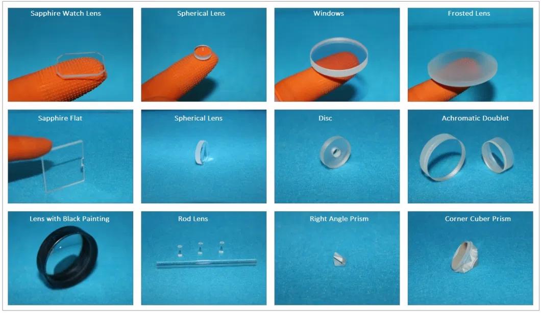 Optical H-K9l Magnifying Glass Plano Convex Spherical Lens Manufacturer
