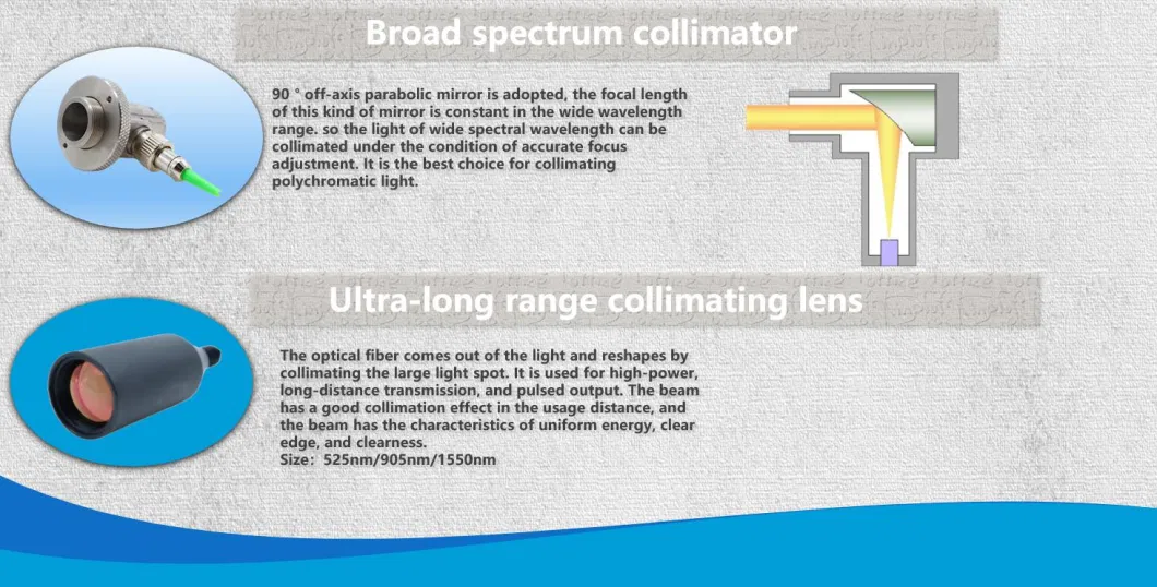 OEM China Factory Price Optical Ultra-Long Range Collimating Lens