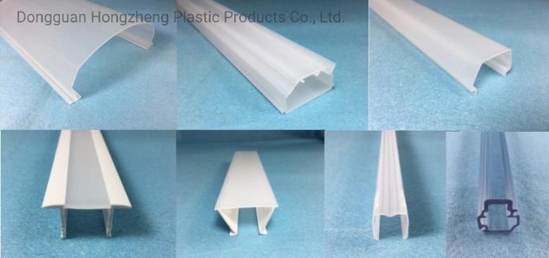 Custom-Made PC Plastic Extrusion Lens for LED Tube Light Housing with Good Price
