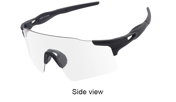 New Design Clear Lens Bike Glasses Photochromic Cycling Sunglasses