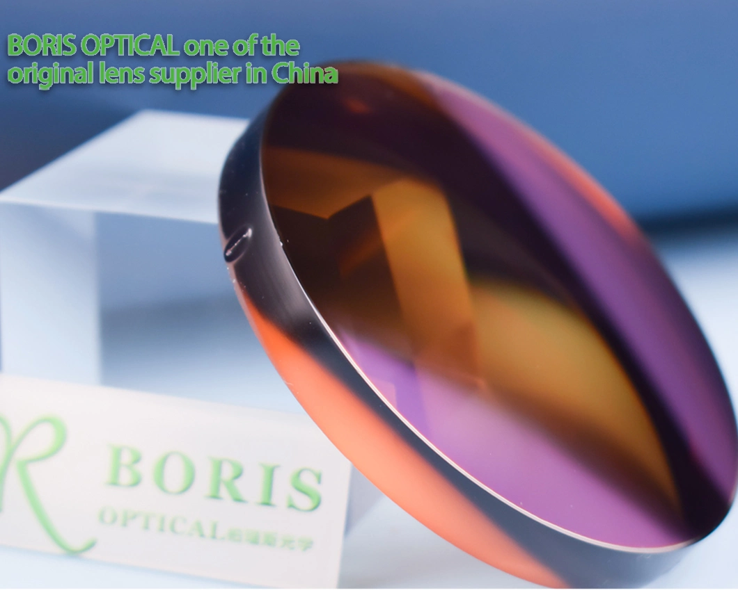 1.61 Mr-8 Spin Photochromic Brown Optical Lenses