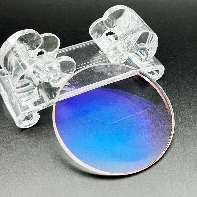 1.56 Photochromic Gray Flat Top Bifocal Hmc Blue Cutting Optical Lens