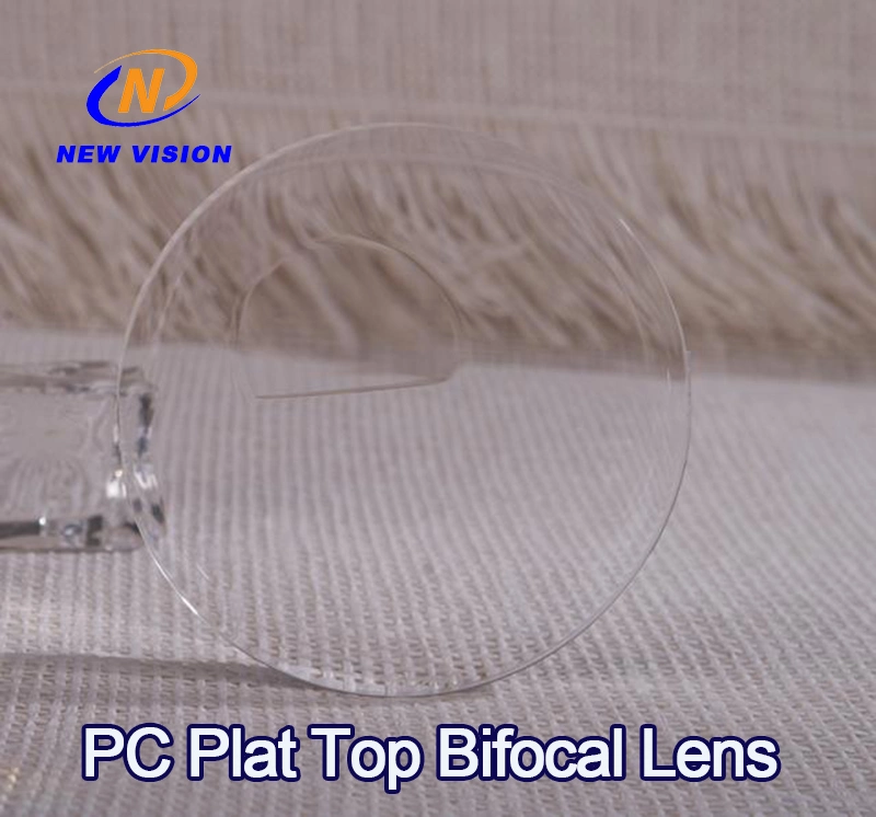 Polycarbonate Flat Top Bifocal UV Protection Finished Optical Lens
