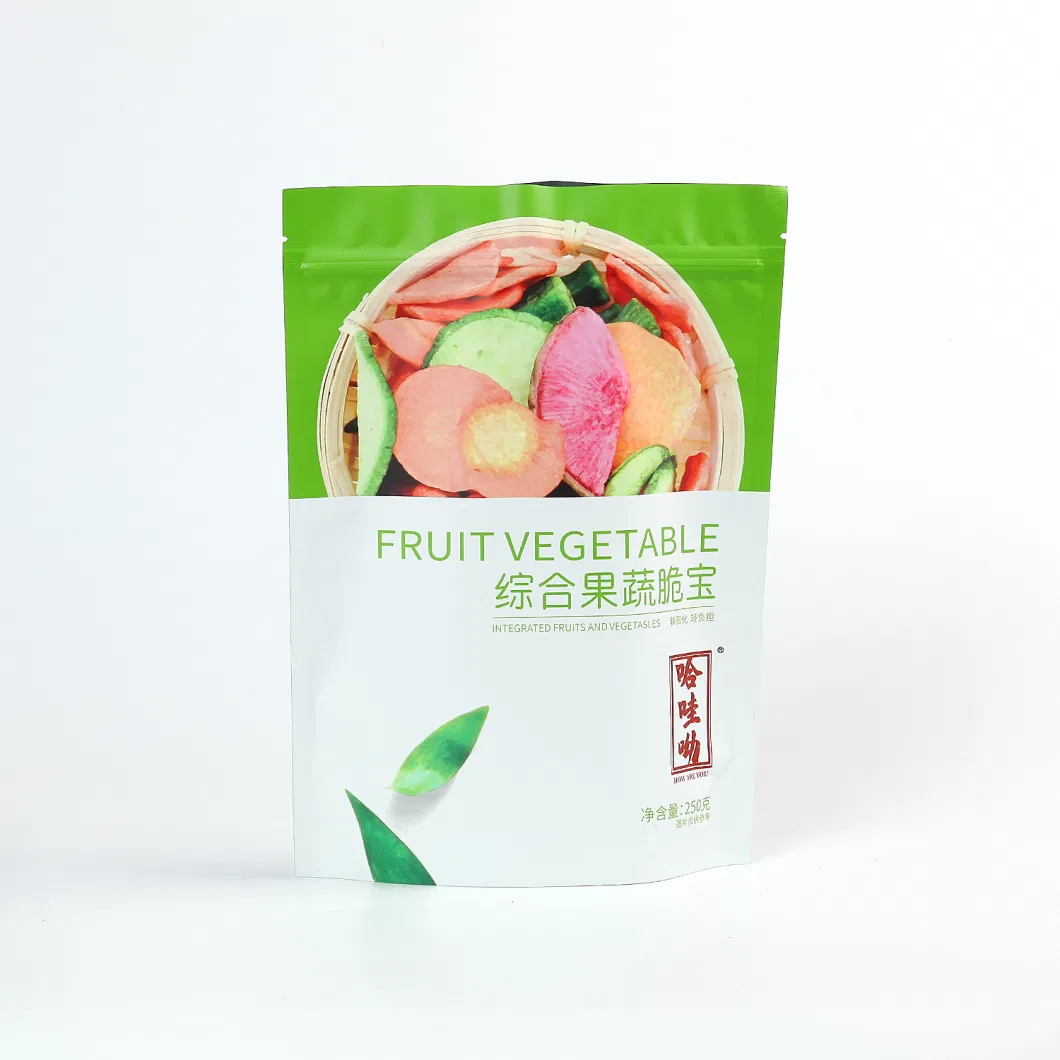 Vegetable and Fruit Salad Dressing Blob Packaged Food Bag
