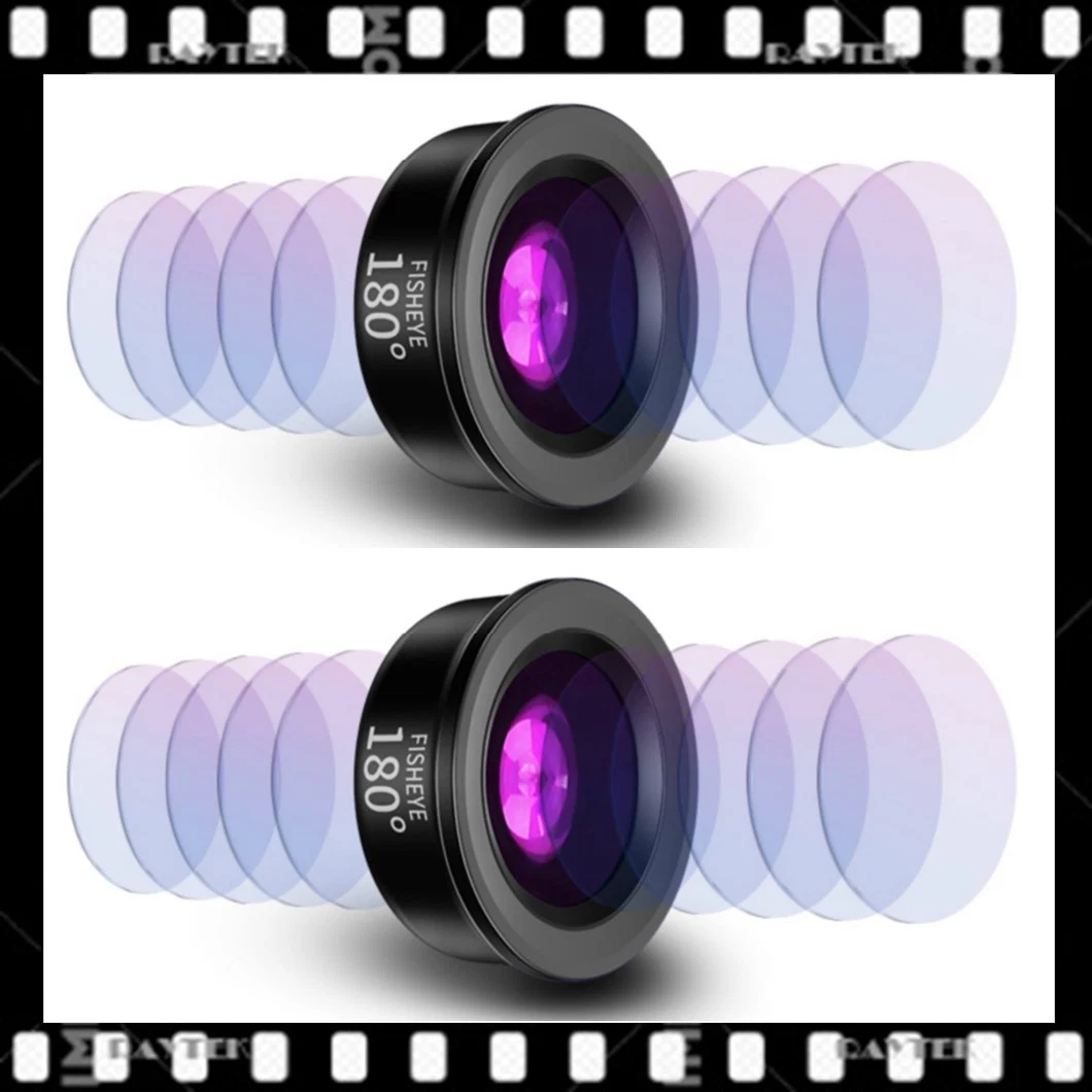 Phone Lens/iPhone Lens/Mobile Lens/Camera Lens/Fisheye Lens/Wide Angle Lens/Macro Lens