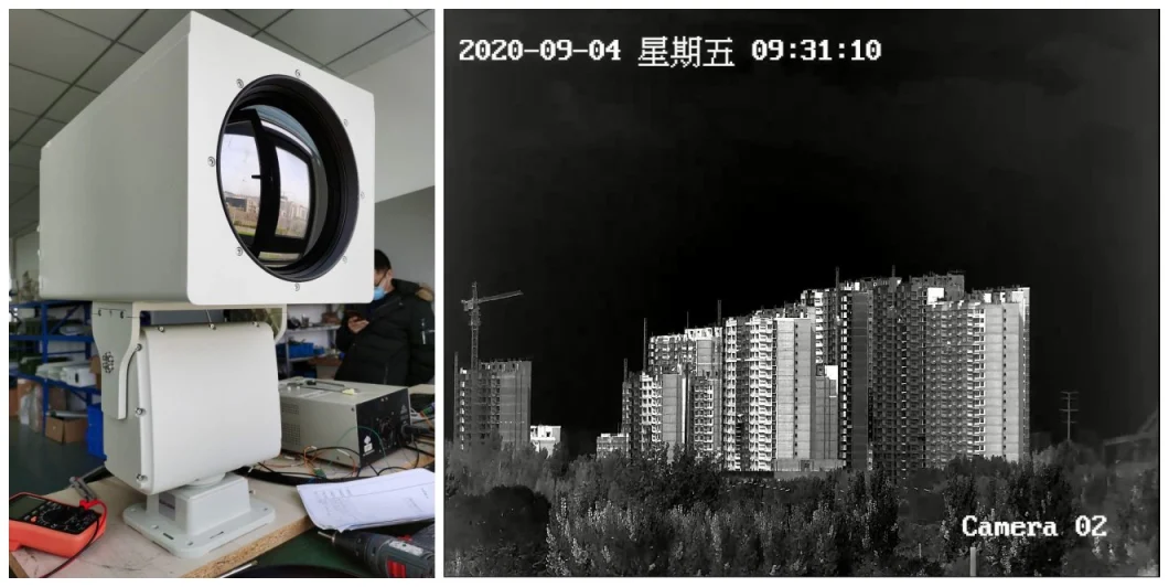 Long Range Infrared Thermal Imageing 300mm Thermal Lens with 1280X1024 Resolution