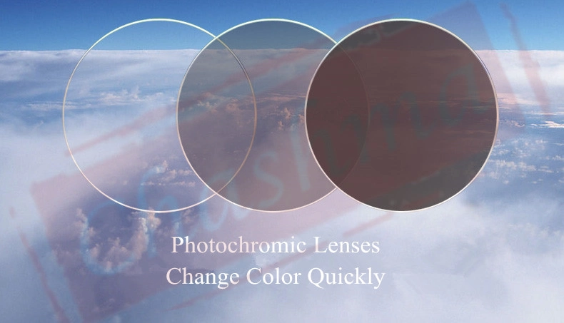 Semi-Finished 1.56 Photogray Flat Top Bifocal Hard Coated Optical Lens