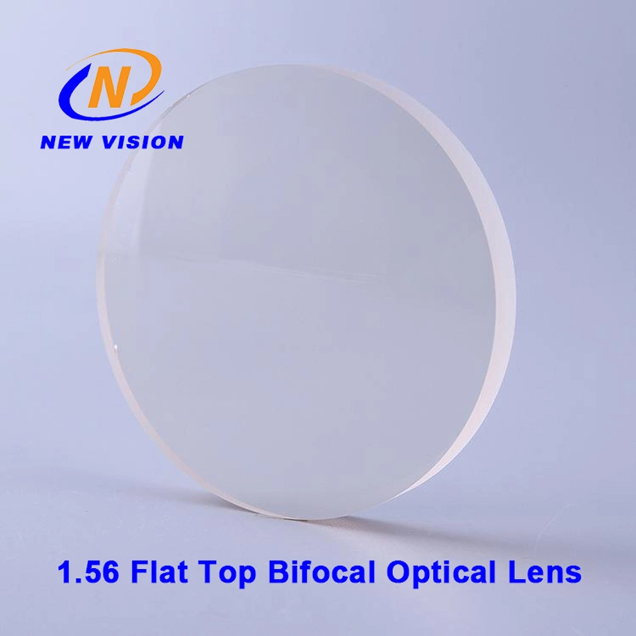 Finished 1.56 Flat Top Bifocal Hard Coated Optical Lens