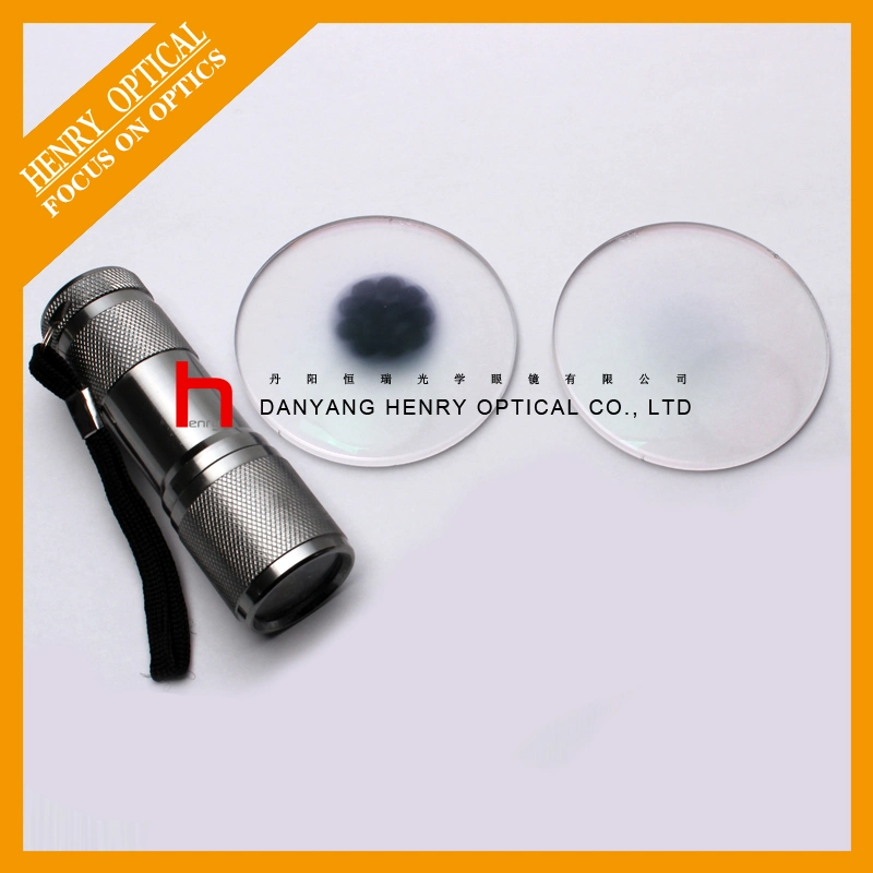1.56 Single Vision Photochromic Gray Optical Lens Hmc