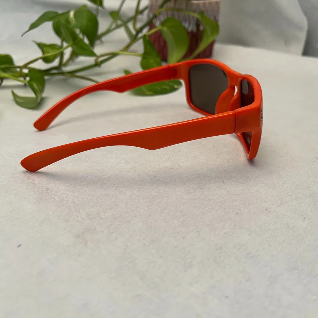 Fashion Style New Design Rubber Frame Tac Lens Sunglassess for Kids Polarized