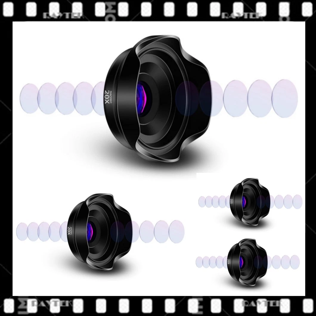 Phone Lens/iPhone Lens/Mobile Lens/Camera Lens/Fisheye Lens/Wide Angle Lens/Macro Lens