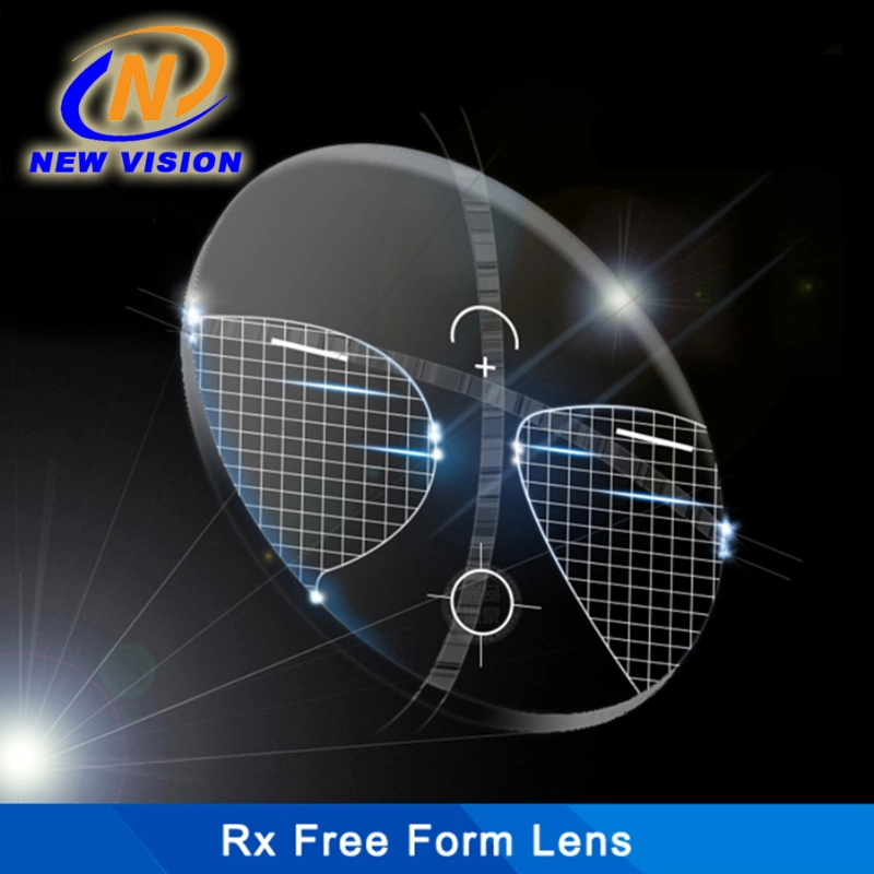 1.67 Free Form Progressive Lens Rx Optical Lens