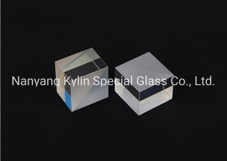 Visible Coated Optical Non-Polarizing Beamsplitter Cubes Bk7 K9 B270 Glass Lens