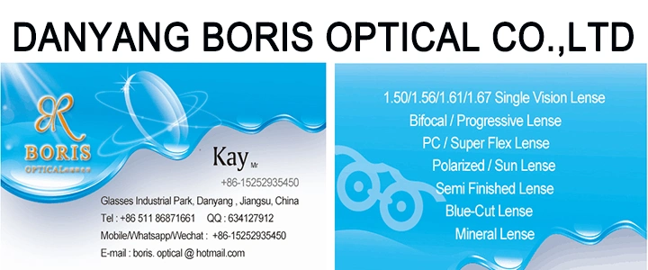 M-Index 1.56 Single Vision Super Hydrophobic Hmc 70/65mm Optical Lens