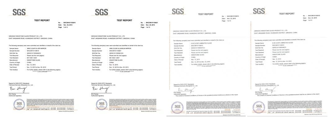 China Tempered/Safety/Glass Manufacturers in China with Csi/SGS